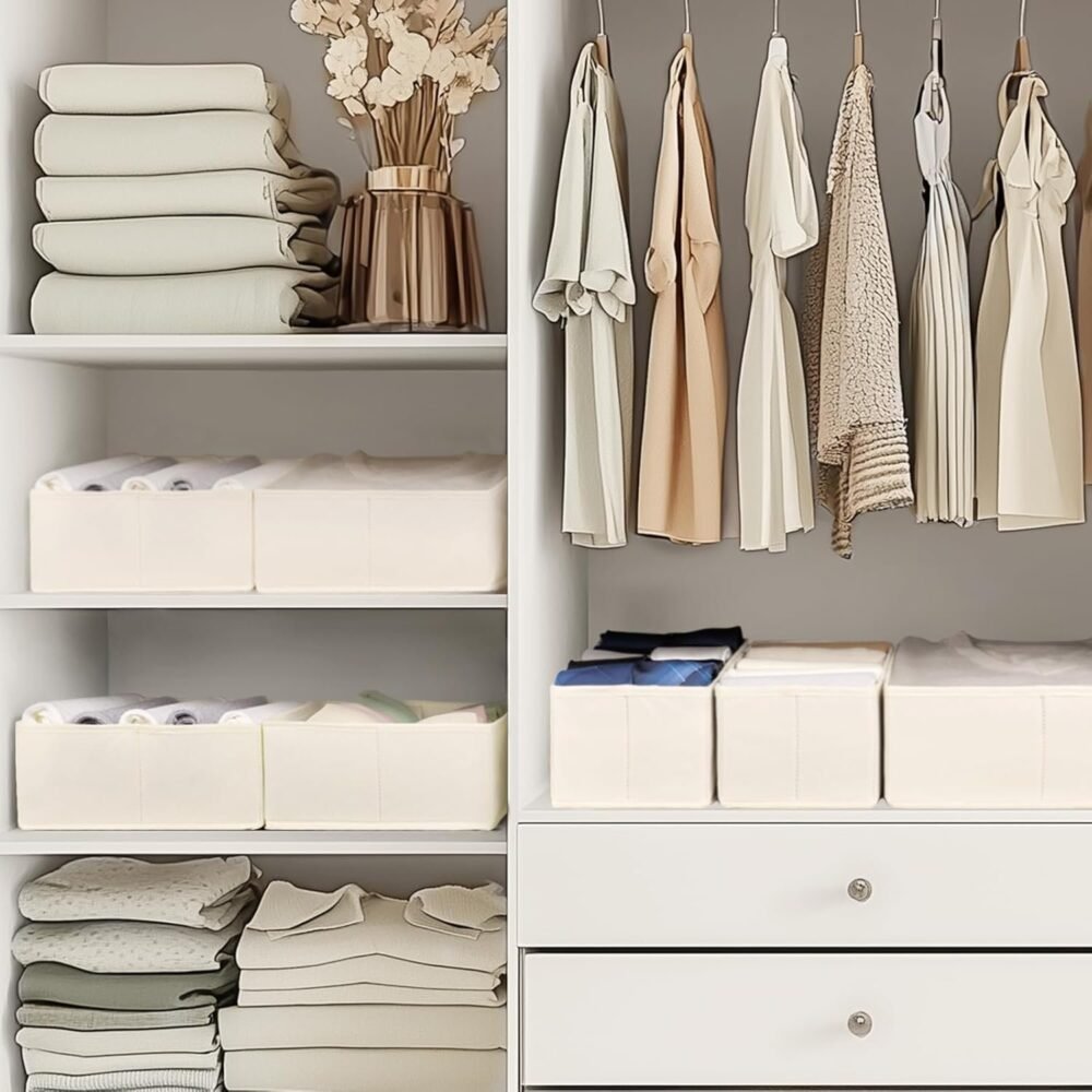 Baby Clothes Drawer Organizer Set (10 pcs) – Keeps Diapers, Onesies & Socks Neat in Nursery or Bedroom Drawers - Image 6